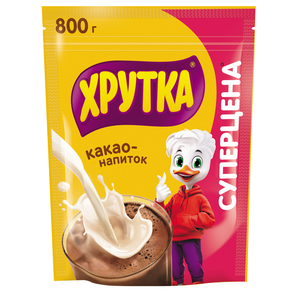 Какао-напиток ХРУТКА быстрорастворимый, 800 г