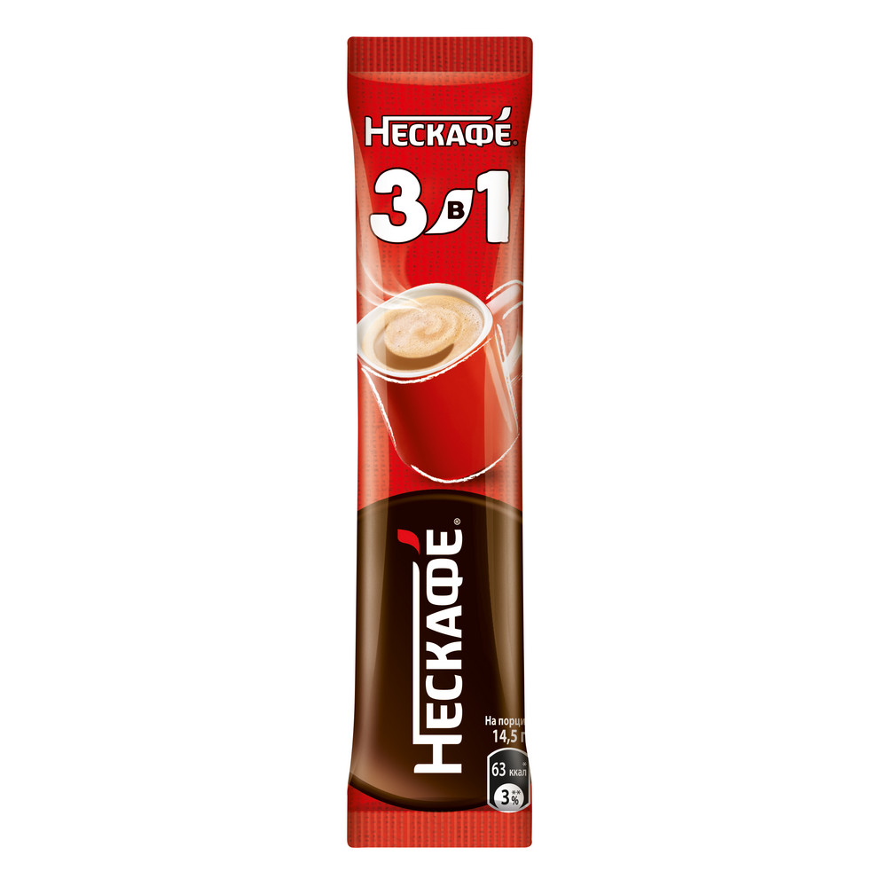 Растворимый кофейный напиток NESCAFE Классик (10 порций по 14,5г)