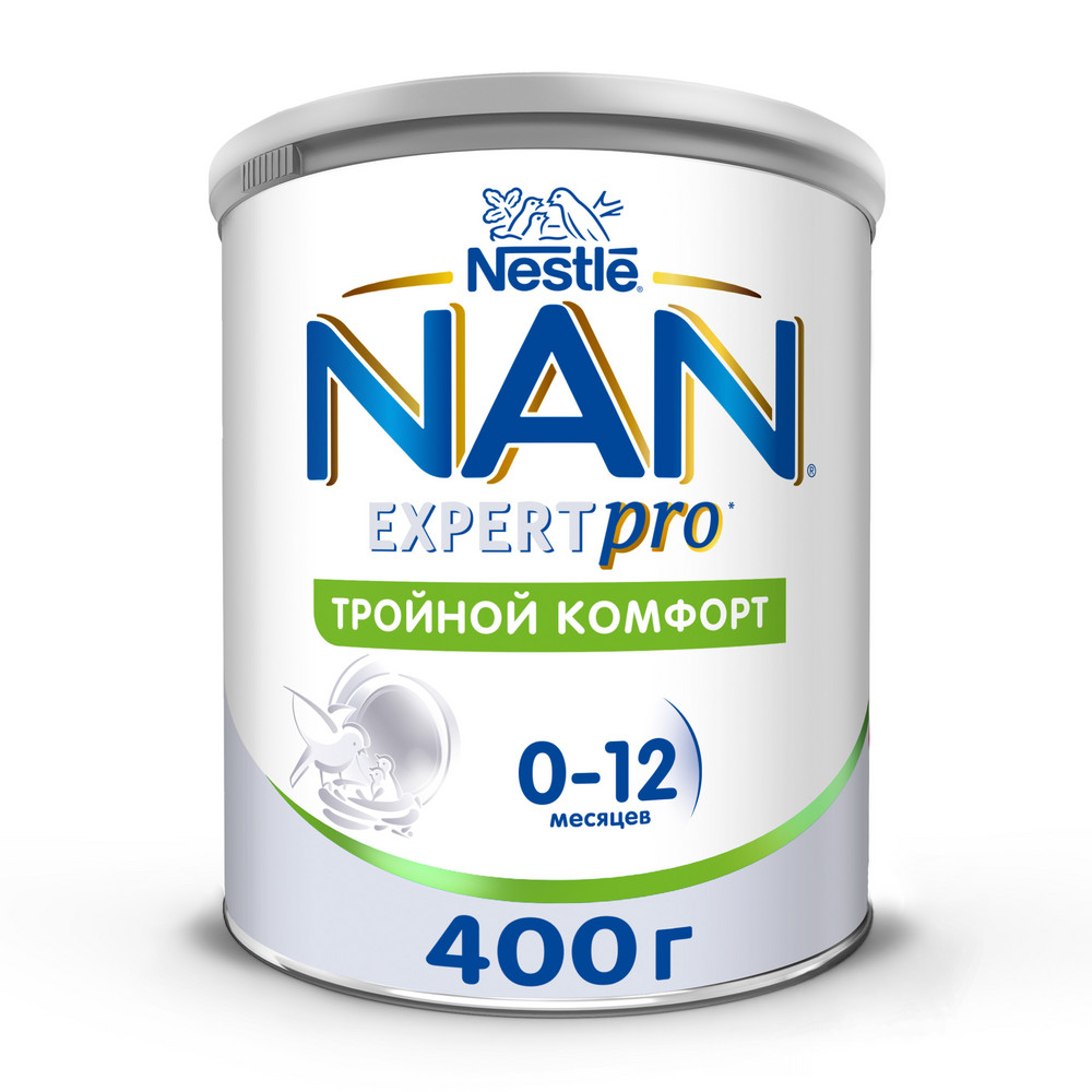 Детская смесь NAN Тройной комфорт с рождения, 400г 