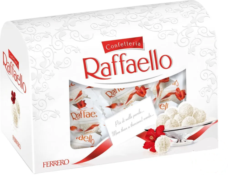 Конфеты Raffaello с цельным миндальным орехом, 240 г