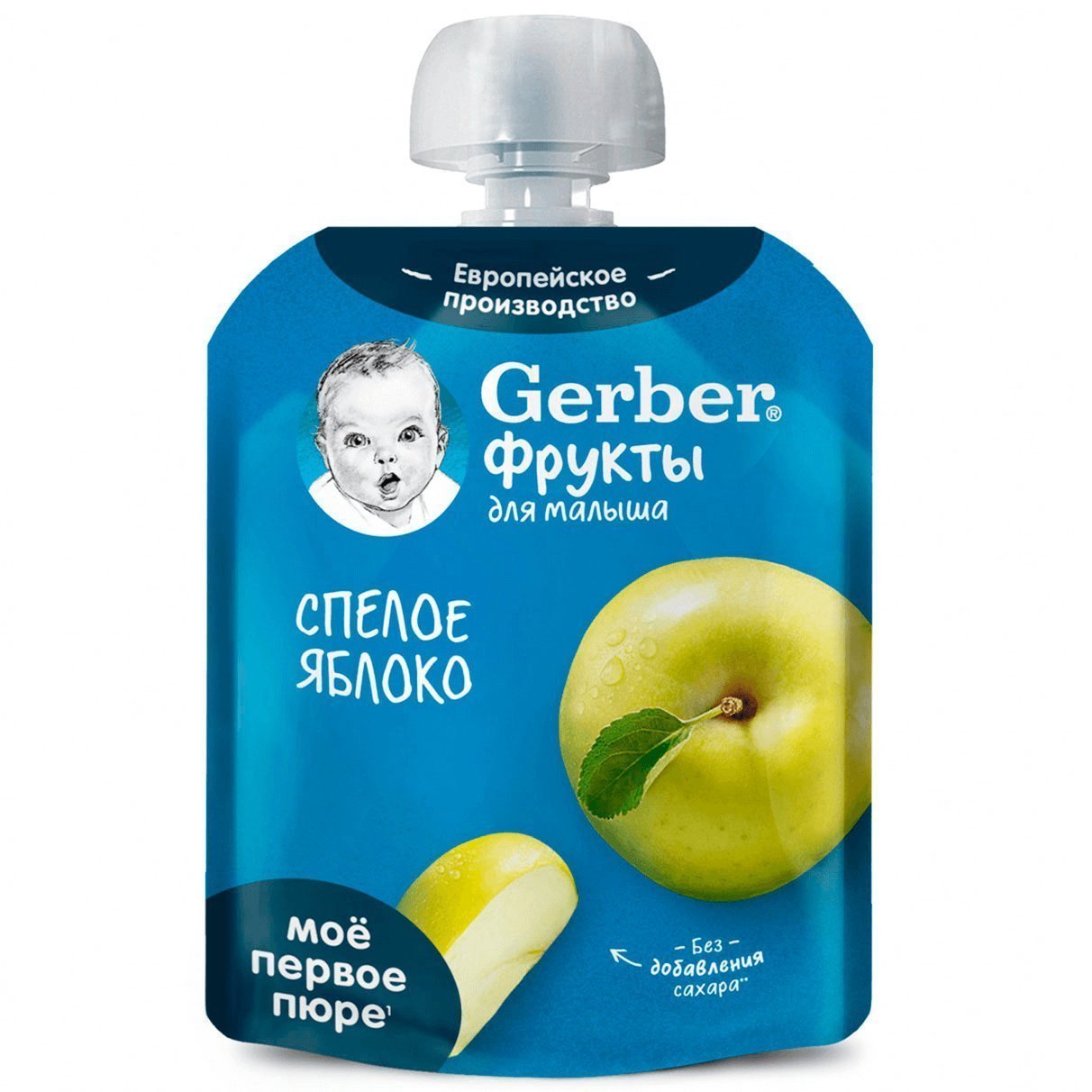 Фруктовое пюре Gerber спелое яблоко, 90 г